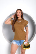 Mescle Tee Castanha